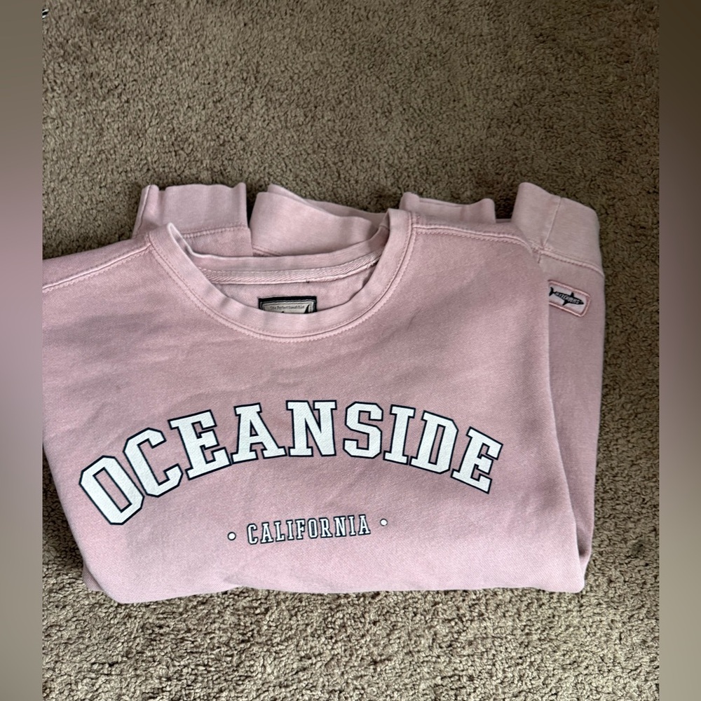 Pink Oceanside Sweatshirt